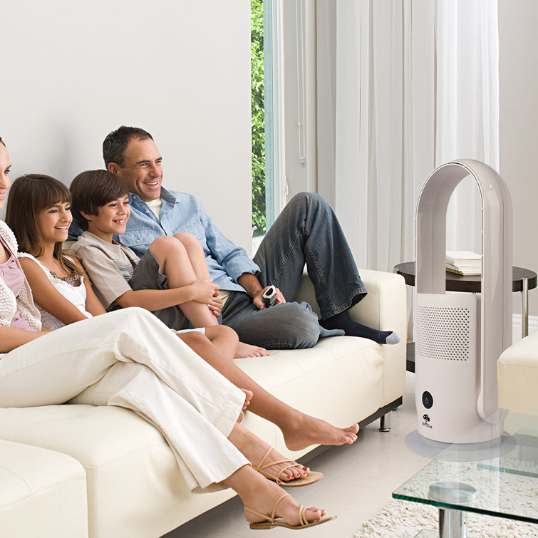 Bladeless fan hot sale air purifier